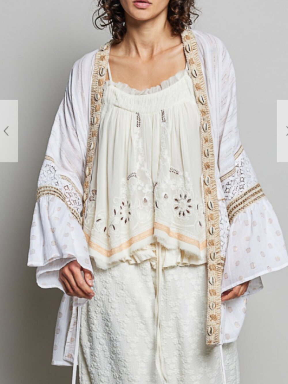 155. NEW - POL Roomy-fit Kimono top